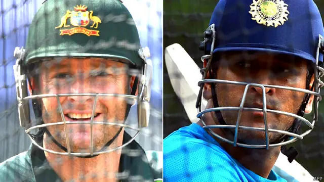 माइकल क्लार्क और धोनी