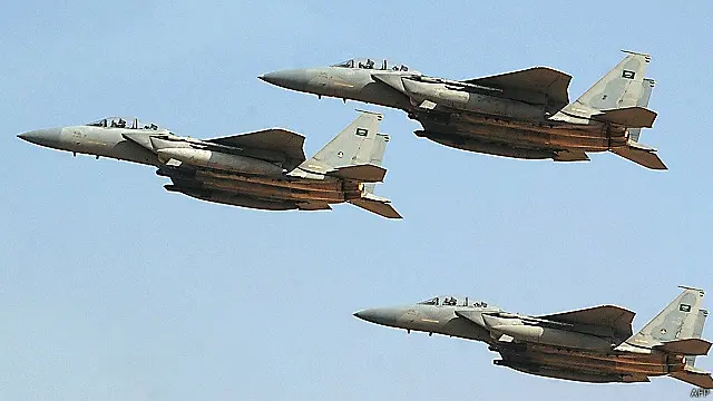 سعودی عرب نے گزشتہ رات حوثی قبائل کے ٹھکانوں ہر فضائی حملے کیے تھے