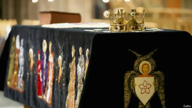 Гроб с останками Ричарда III