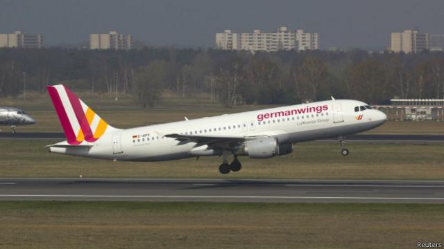 Airbus A-320 авиакомпании Germanwings