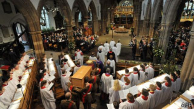 El entierro de Ricardo III ha tenido casi honores de Estado.