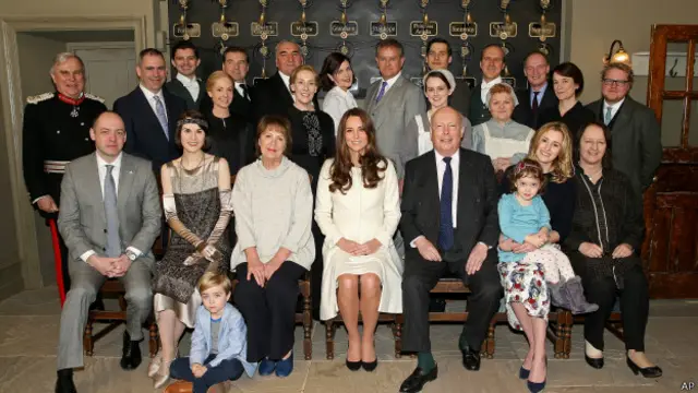 Герцогиня с актерами