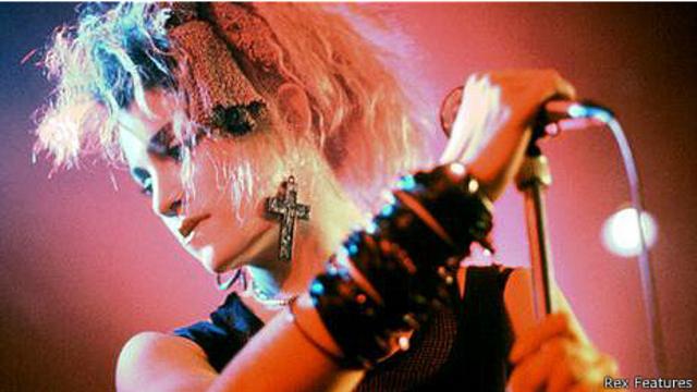 Певица Мадонна в 80-х