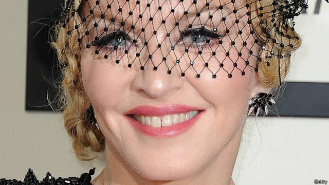 Мадонна в стильной шляпке
