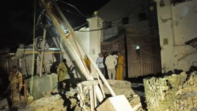 شهدت العاصمة الصومالية هجوما على فندق آخر أواخر الشهر الماضي. 