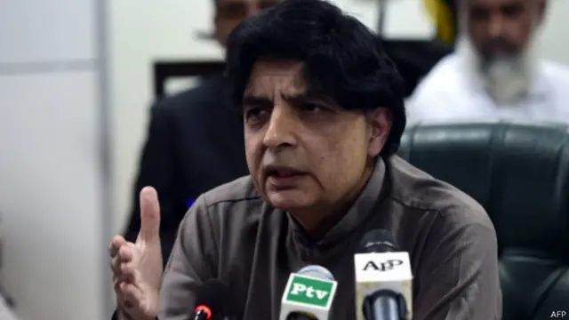  پاکستان اور برطانیہ دہشت گردی کے خلاف ایک دوسرے کے ساتھ تعاون کر رہے ہیں: چوہدری نثار علی خان