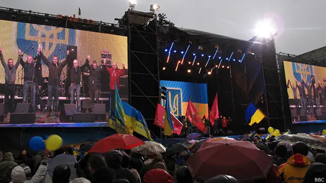 Митинг в Днепропетровске