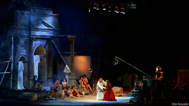 Сцена из оперы 