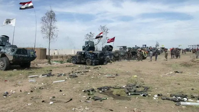 يقول مراسل بي بي سي إن الحكومة تأمل في استثمار الهزيمة التي الحقت بمسلحي تنظيم الدولة الإسلامية في تكريت، لتحقيق مكاسب جديدة.