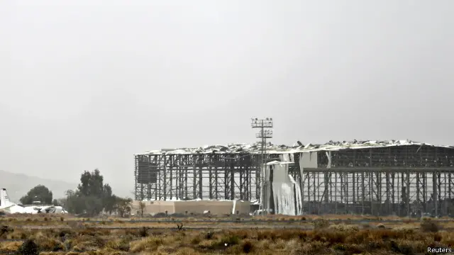 القواعد العسكرية كانت هدفا لطائرات التحالف