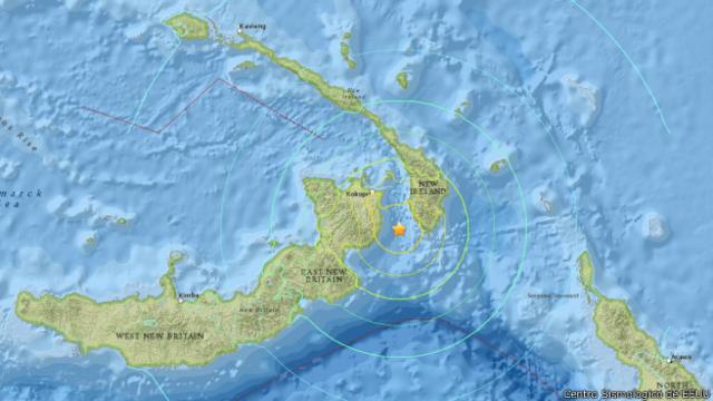 Terremoto Papua Nueva Guinea