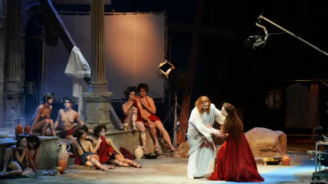 Постановка оперы "Тангейзер" в Новосибирске