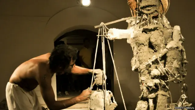 राम किंकर बैज, प्रदर्शनी