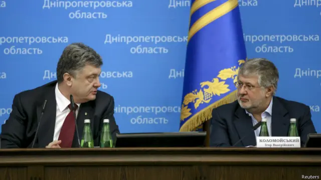 Порошенко и Коломойский