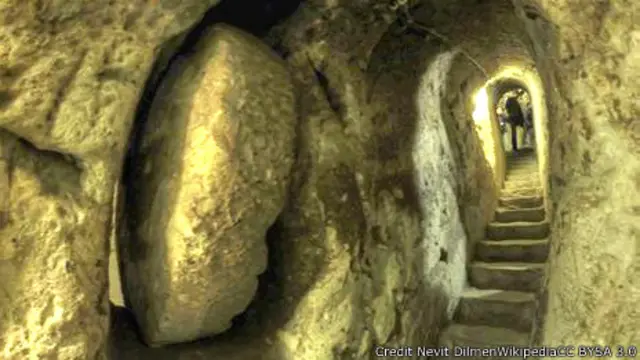 एक सुरंग जो था भूमिगत नगर, जिसमें 20 हज़ार लोग रहते थे