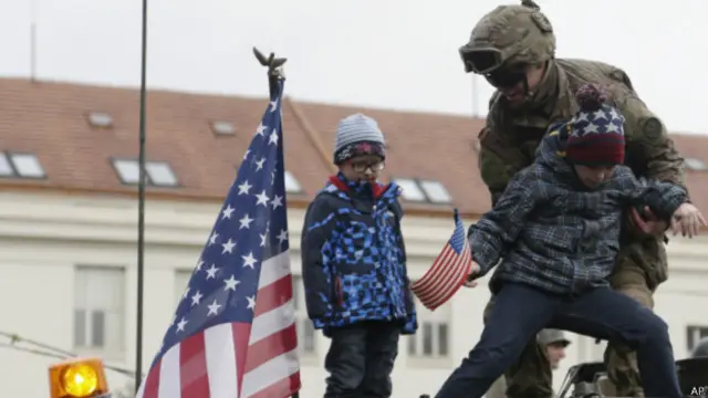 В Чехии также рады американским солдатам