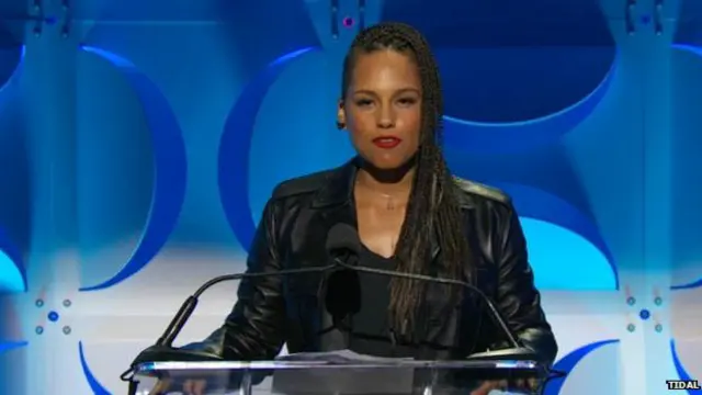 Keys subrayó que se trataba de la primera plataforma global de música y entretenimiento donde los dueños son artistas.