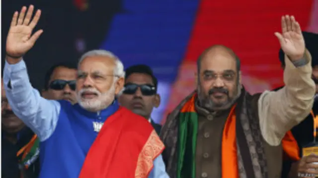 नरेंद्र मोदी और अमित शाह