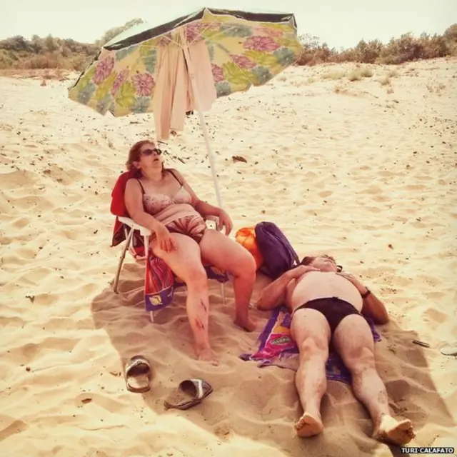 روزی کنار ساحل دریا، جایزه نخست بخش موبایل عکس: توری کالافاتو از ایتالیا