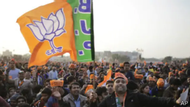 बीजेपी का झंडा