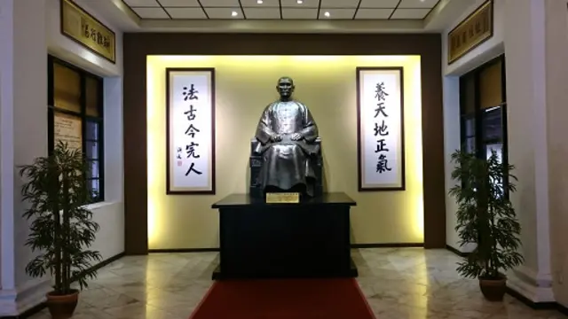 檳城孫中山紀念館內景。(攝影:子川)