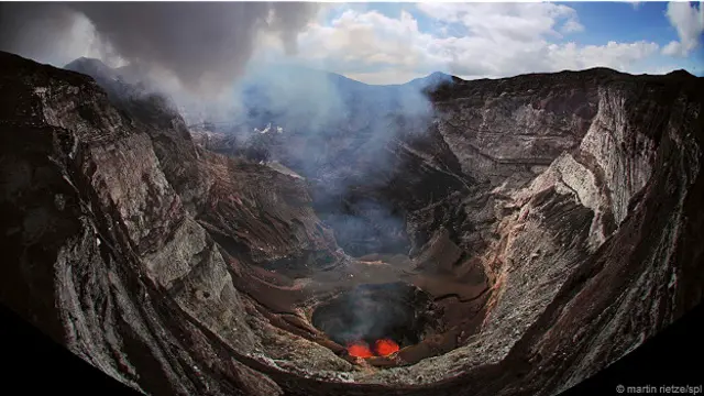 Вулкан Марум на Вануату