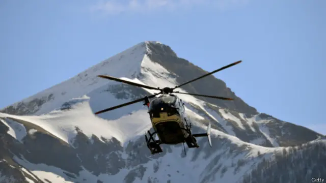 El lugar del siniestro es virtualmente inaccesible a pie.