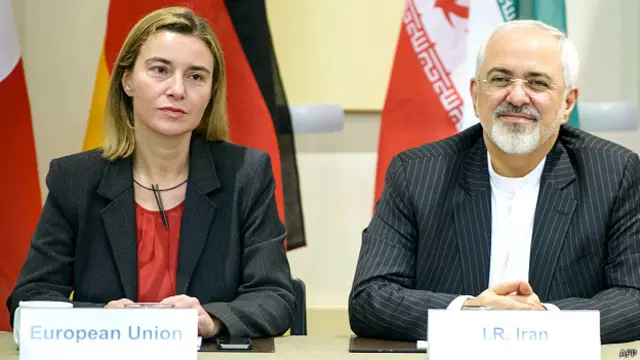 Федерика Могерини и Джавад Зариф