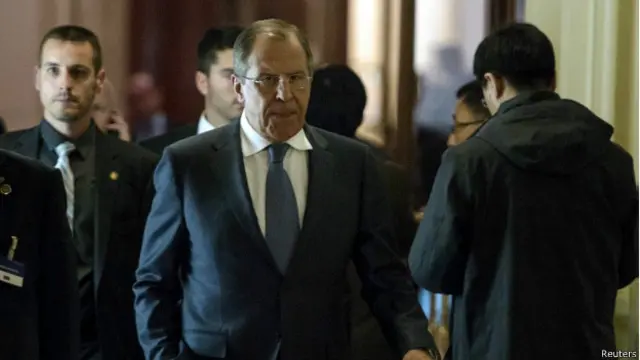 Lavrov dijo que en las próximas horas se trabajará en poner ese acuerdo por escrito.