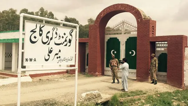 میر علی کے ڈگری کالج پر بھی فوج کا پہرا ہے