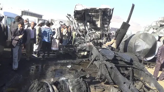 جمعرات کو بھی سعودی کمان میں کارروائی کرنے والے اتحادی طیاروں کی بمباری جاری رہی