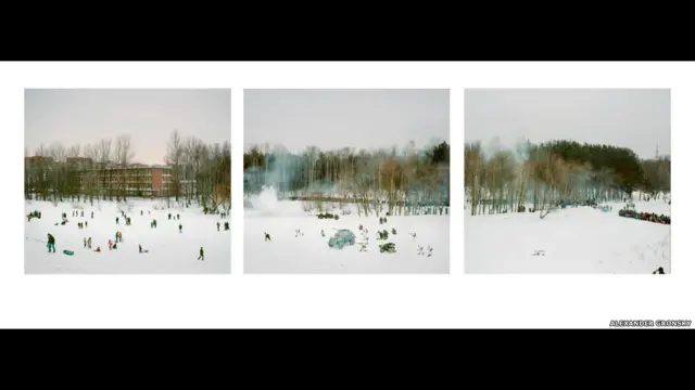 Прорыв блокады, 2013 год. Из серии "Реконструкция".