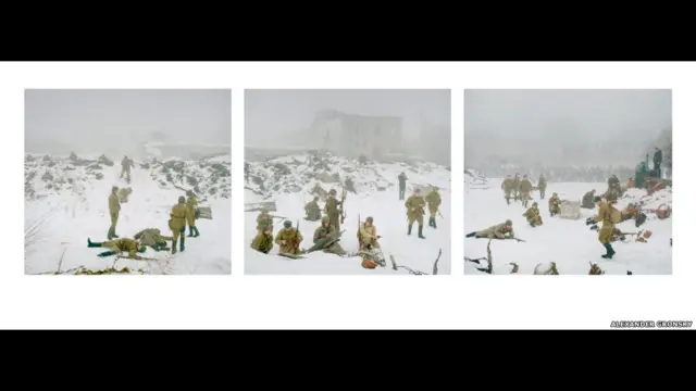 Сталинград, 2013 год. Из серии "Реконструкция".