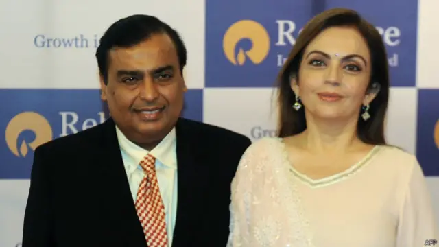 मुकेश अंबानी, नीता अंबानी