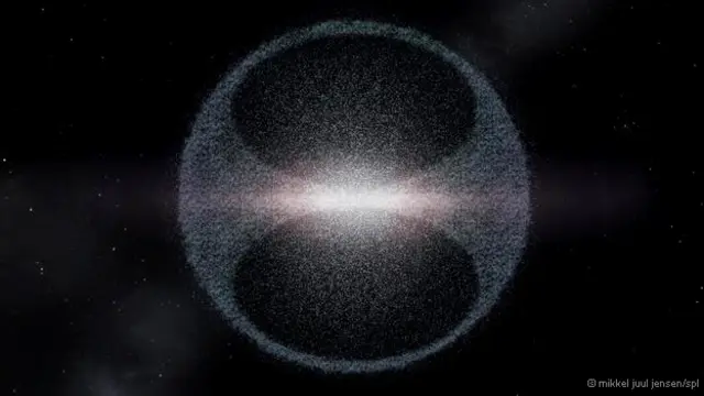 Se uma estrela bater na nuvemslots777Oort, pode colocar objetosslots777rotaslots777colisão com a Terra