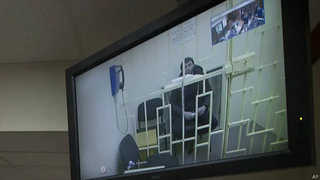 Заур Дадаев участвует в заседании Мосгорсуда по видеотрансляции