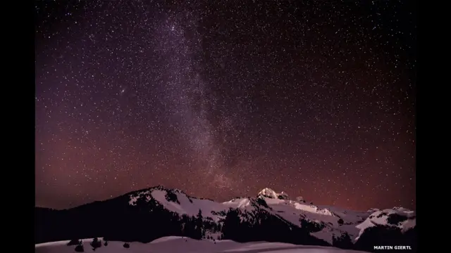 Ночное небо. Фотография Мартина Гиртла 
