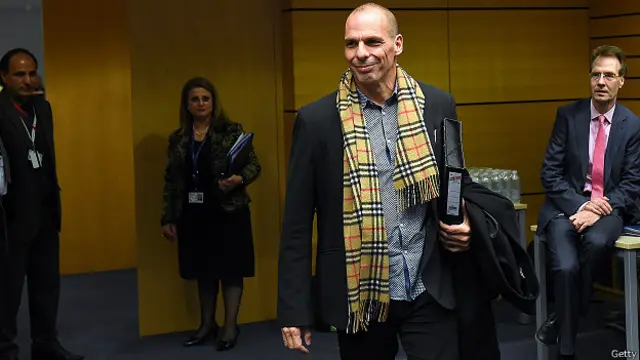 Министр финансов Греции Янис Варуфакис