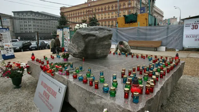 Соловецкий камень на Лубянке