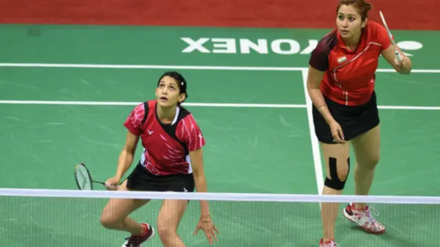 ज्वाला गुट्टा और अश्विनी पोनप्पा