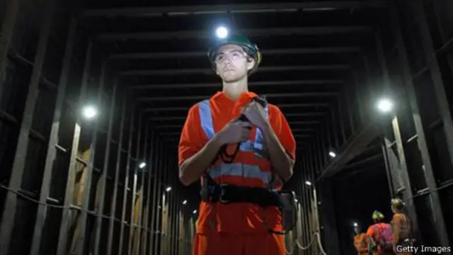 منجم بولبي في المملكة المتحدة، حيث تستخدم تقنيات علمية مدهشة