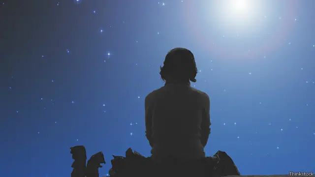 Глядя в ночное небо