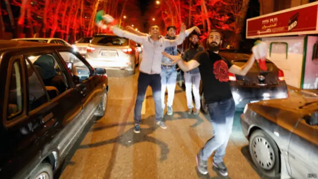 Празднования в Тегеране