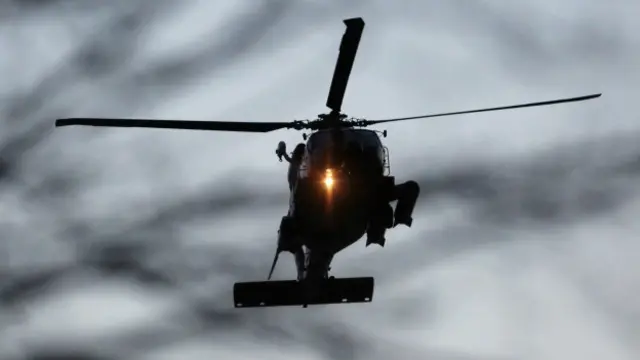 लुइस जॉर्डन को अस्पताल पहुंचाने वाला हेलीकॉप्टर 