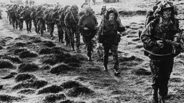 عام 1982 شهد اندلاع نزاع مسلح بين بريطانيا والأرجنتين على جزر فولكلاند