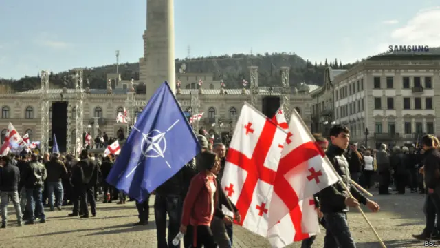 Грузія, акція