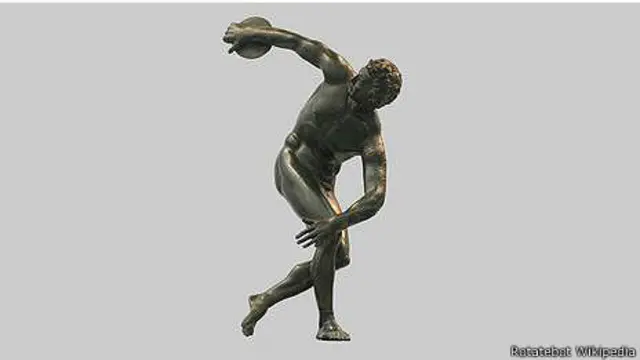 Так выглядела оригинальная статуя Мирона, ныне потерянная