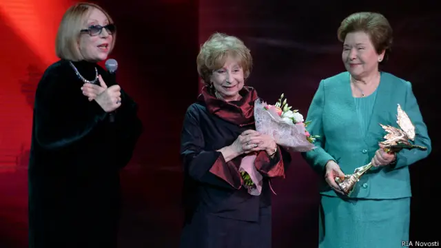 Лия Ахеджакова, Инна Чурикова и Наина Ельцина