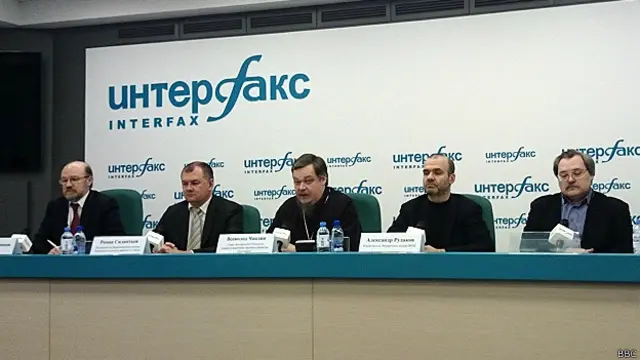 На пресс-конференции