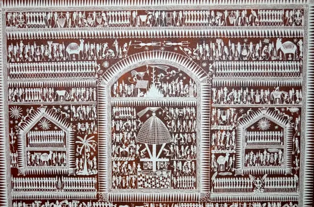 ट्राइबल आर्ट वर्कशॉप